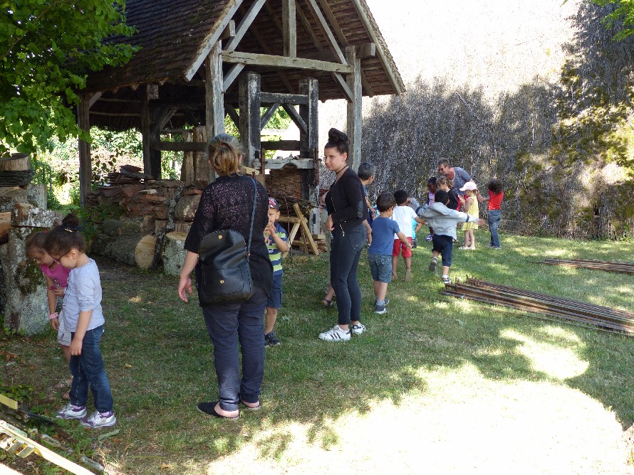 Construction d'une cabane  escargots